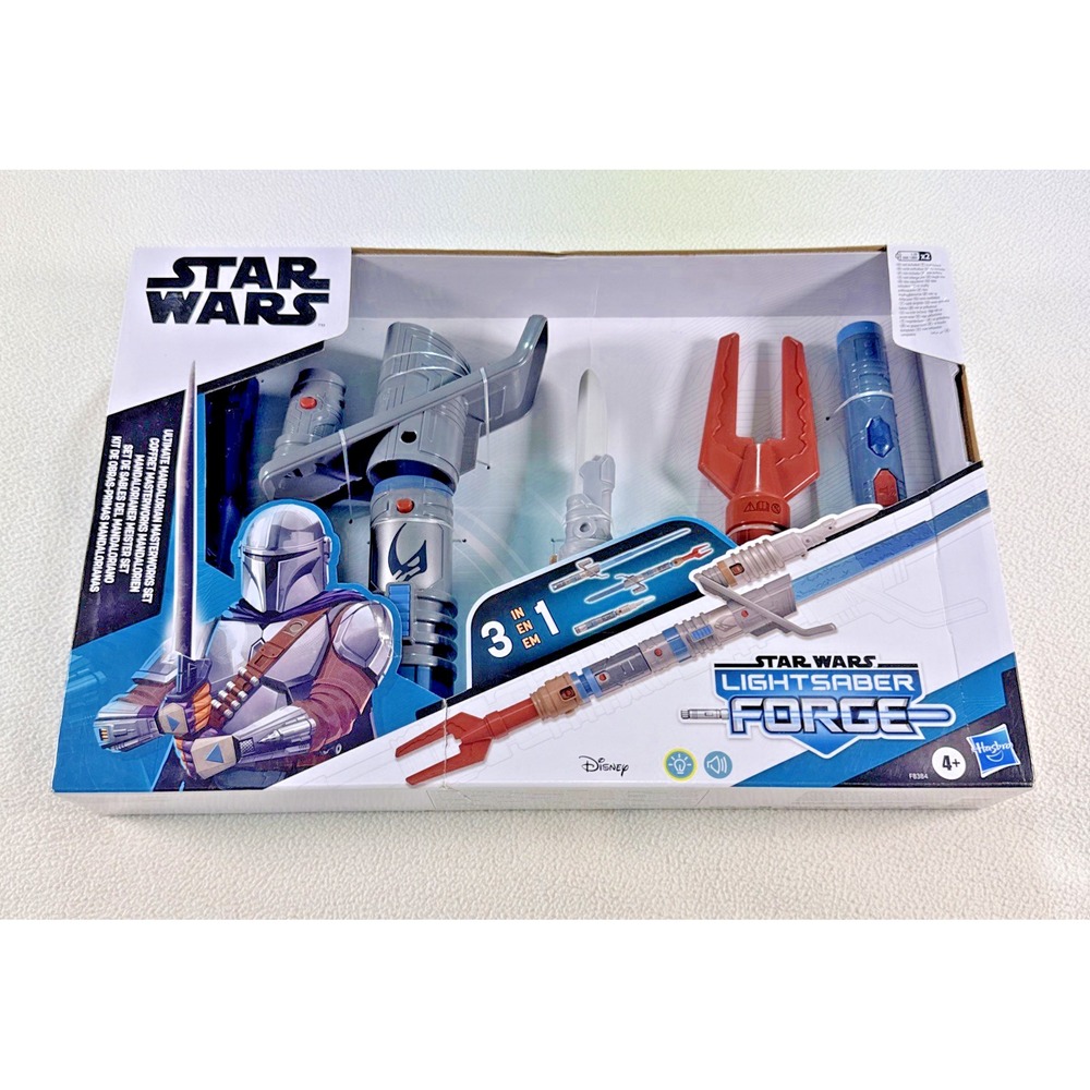 Star Wars Lightsaber Forge Ultimate Mandalorian Masterworks Set Hasbro NEW